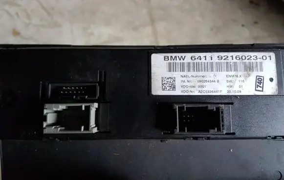 BMW 3 E90 E91 Climate control unit 9216023
