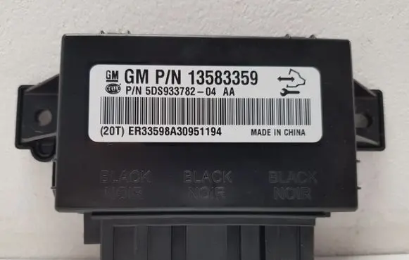 Opel Meriva B Seat control module 13583359 5DS93378204