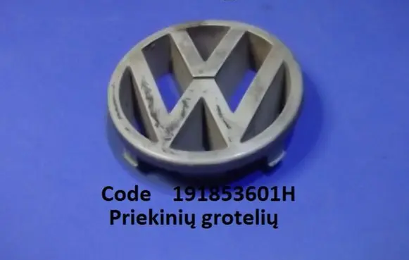 Volkswagen Polo III 6N 6N2 6NF Manufacturer badge logo/emblem 191853601H