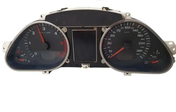 Audi A6 S6 C6 4F Speedometer (instrument cluster) 5550007301 5540007312