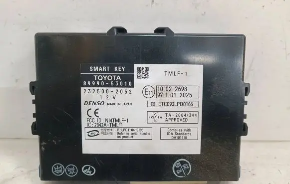 Lexus IS 220D-250-350 Keyless (KESSY) go control unit/module 8999053010 2325002052