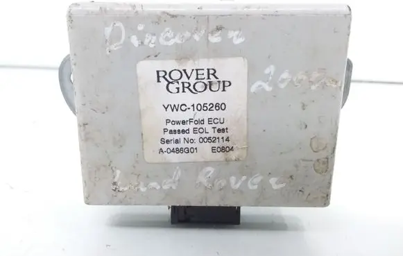 Land Rover Discovery Wing mirror control module YWC105260 0052114