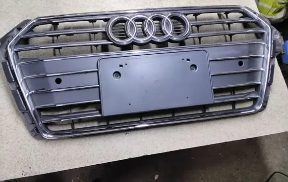 Audi A4 S4 B9 Front bumper upper radiator grill 8W0853651BR 8W0853651