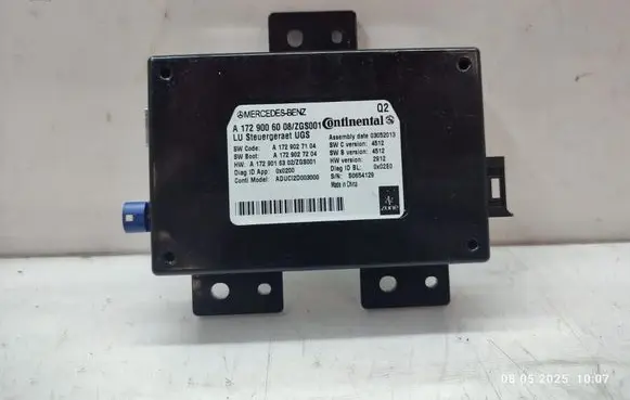 Mercedes-Benz ML W166 Other control units/modules A1729006008