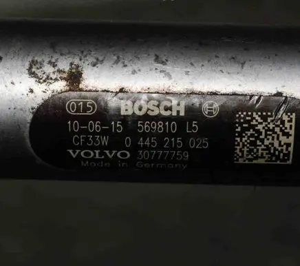 Volvo S80 Fuel main line pipe 307777590445215025