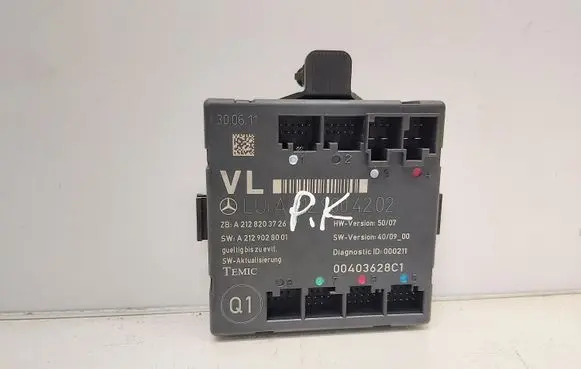 Mercedes-Benz E C207 W207 Door control unit/module A2129004202
