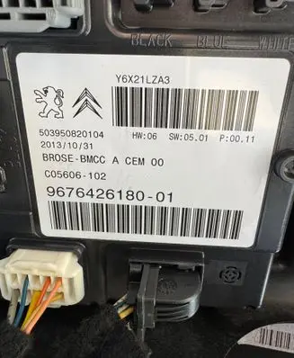 Citroen C4 Grand Picasso Tailgate/trunk control unit/module 9676426180 V6X21L7A3 503950820104