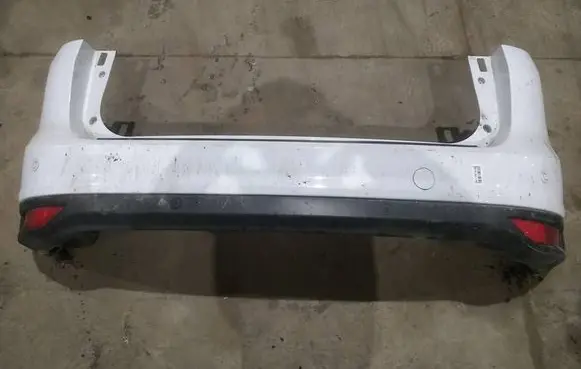 Ford C-MAX II Rear bumper baltas