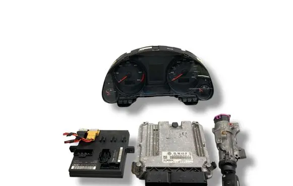 Seat Exeo (3R) Engine ECU kit and lock set 03L906019DF 03L906022GE 0281017138