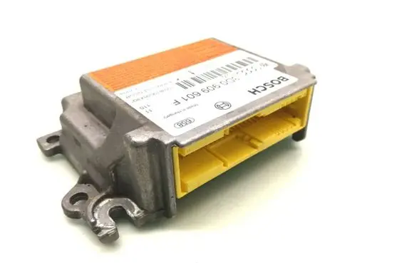 Volkswagen Touareg I Airbag control unit/module 3D0909601F 0285001800