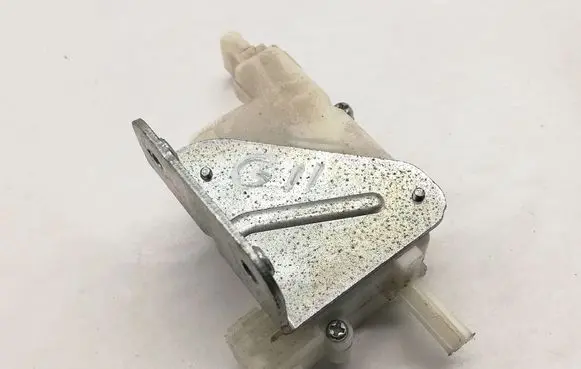 Fuel tank cap lock motor