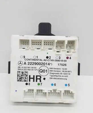 Mercedes-Benz C W205 Door control unit/module A2229002014 A2229015903