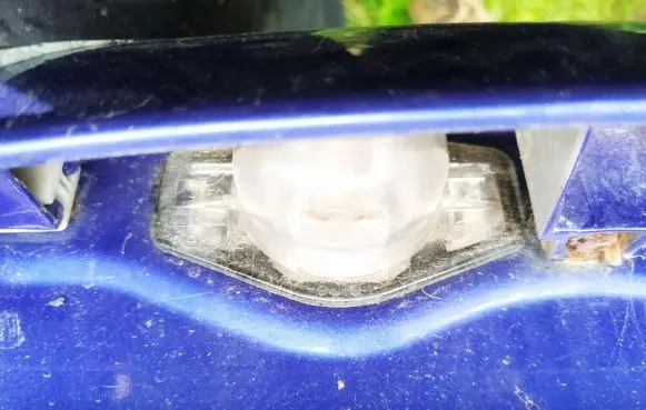 Number plate light