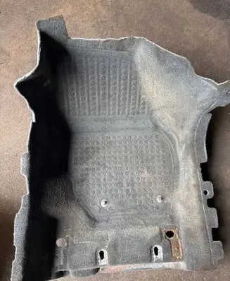 Volvo S80 Front floor carpet liner 39857107 1849845