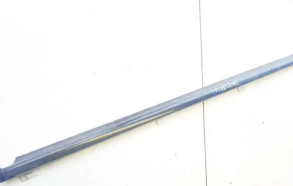 Front door glass trim molding