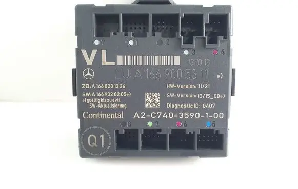 Mercedes-Benz A W176 Door control unit/module A1669005311 A1668201326 A1669028205