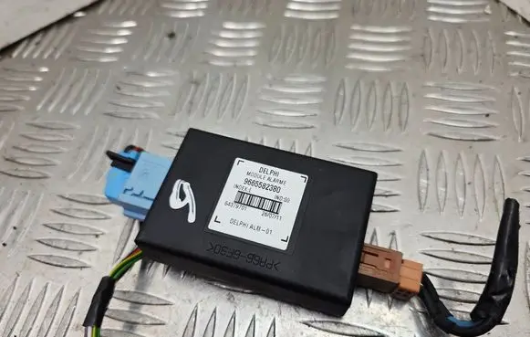 Citroen C3 Alarm control unit/module 9665582380