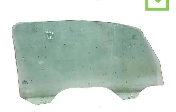 Peugeot 1007 Front door window/glass (coupe) E643R00048 DOT24AS2M68