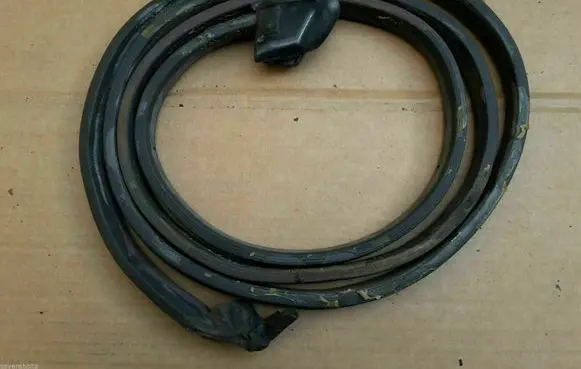 Volkswagen Golf I Rubber seal front coupe door 155837911D REF: 2