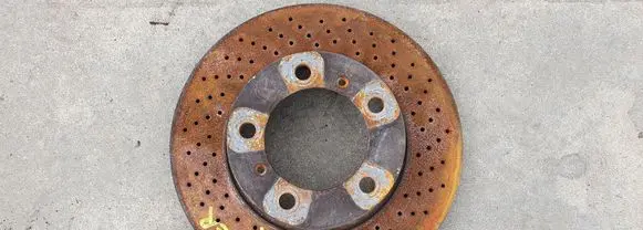 Porsche Boxster 987 Front brake disc