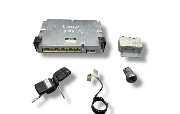 Jaguar XK8 - XKR Engine ECU kit and lock set MB0797008862 LNG1410AC 0088620