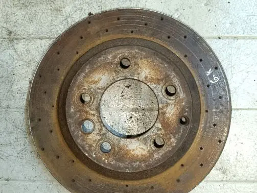 Audi Q7 4L Rear brake disc