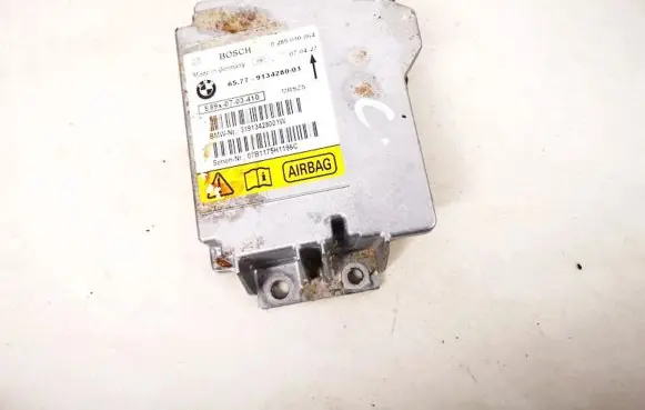 BMW 1 E81 E87 Airbag control unit/module 6577913428001 65.77-9134280-01