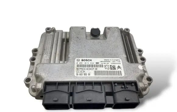 Citroen C4 Grand Picasso Engine control unit/module 0281013334 9666986680