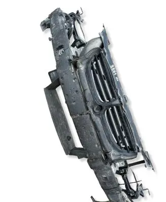 BMW 5 E60 E61 Radiator support slam panel 7054360 7033696