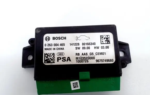 Peugeot 308 Parking PDC control unit/module 9675749680 0263004465