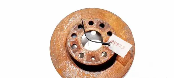 Volkswagen Golf VI Rear brake disc neventiliuojamas