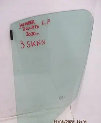 Citroen Jumper Front door window glass four-door DOT747M540AS2 E000090 43R000055