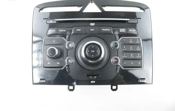 Peugeot 308 Radio/CD/DVD/GPS head unit 96779313XN