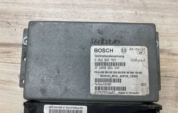Peugeot 407 Gearbox control unit/module 0260002923 ZF6058001142 9643926680