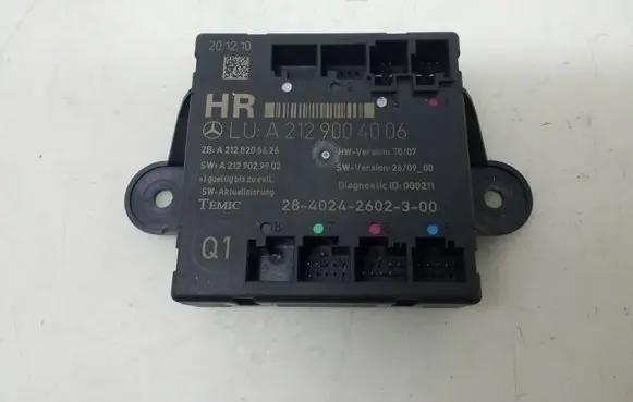 Mercedes-Benz C W204 Door control unit/module A2129004006