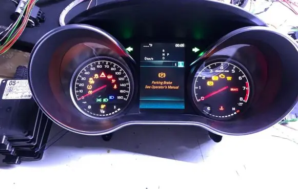 Mercedes-Benz GLC AMG Speedometer (instrument cluster) A2059008945