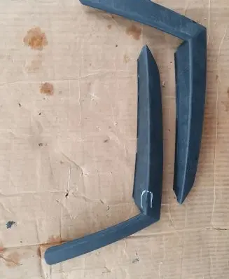 Skoda Octavia Mk4 Front bumper splitter molding 5E3807833 5E3807834