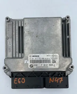 BMW 5 E60 E61 Engine control unit/module 7812500 0281015552