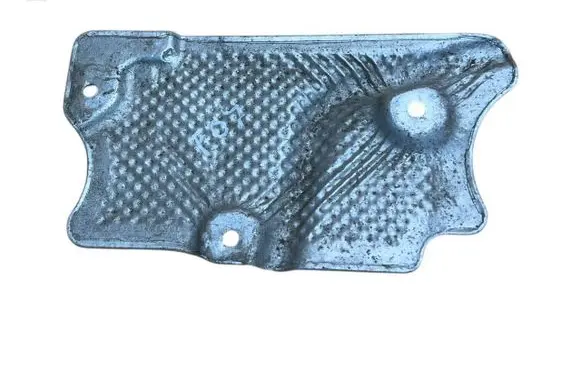 Heat shield in engine bay
