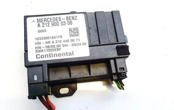 Fuel injection pump control unit/module