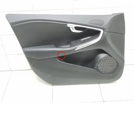 Volvo V40 Front door card panel trim 39815592 1319932 3151005y5lv