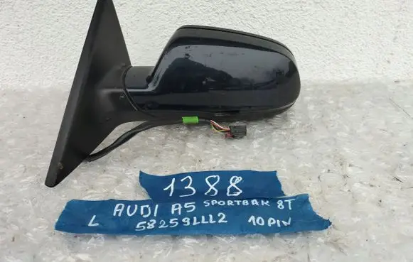 Audi A5 Front door electric wing mirror 58259LLL2