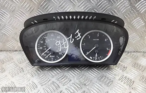 BMW 5 E60 E61 Speedometer (instrument cluster) 62119135254 A2C53103634