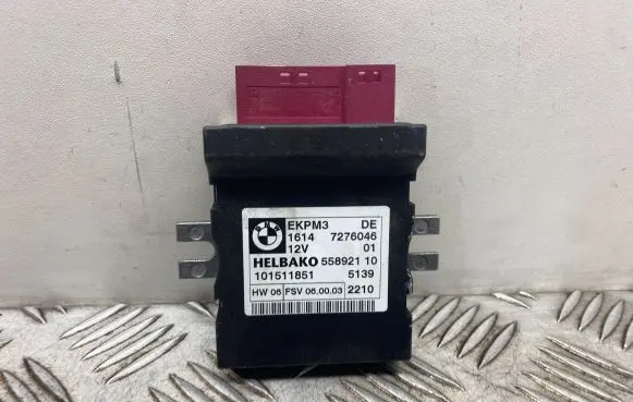 BMW 3 E92 E93 Fuel injection pump control unit/module 7276046 16147276046