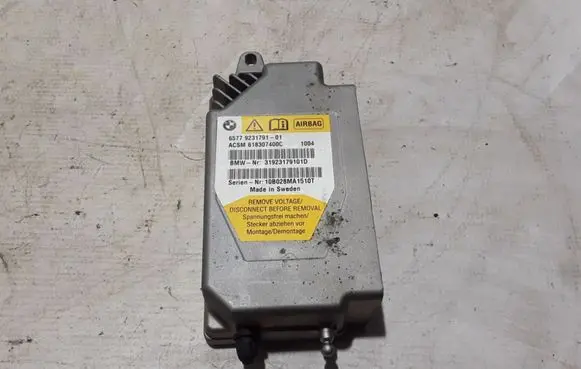 BMW 5 F10 F11 Airbag control unit/module 9231791