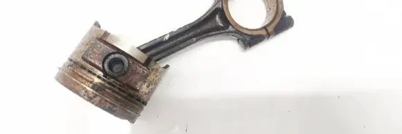 Piston with connecting rod