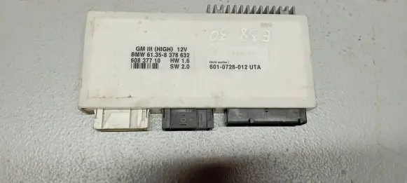 BMW 7 E38 Comfort/convenience module 61358378632 60837710 6010728012UTA