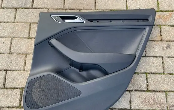 Rear door card panel trim
