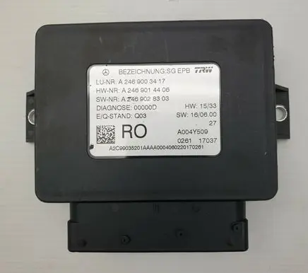 Mercedes-Benz GLA W156 X156 Hand brake control module A2469003417