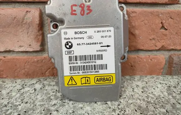 BMW X3 E83 Airbag control unit/module 3424581